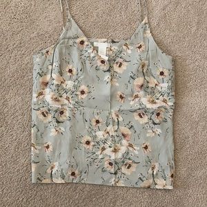 H&M Floral Cami Tank